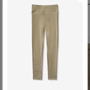 PINK Victoria's Secret Pants - VS PINK High Waist Cotton Mesh Leggings PINK Victoria's Secret Pants - VS PINK High Waist Cotton Mesh Leggings